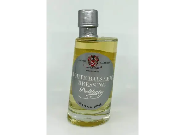 Prelibato White Balsamic Vinegar - Premium Acetaia - 200ml Bottle - Image 2