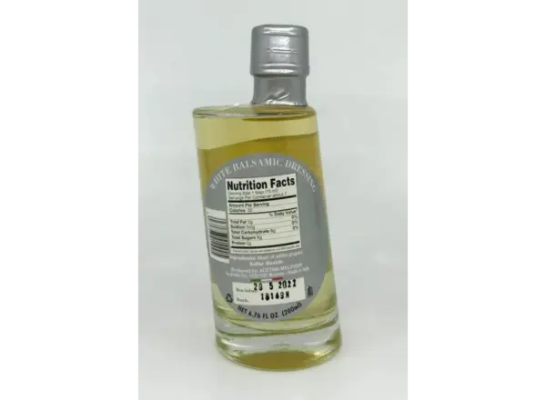 Prelibato White Balsamic Vinegar - Premium Acetaia - 200ml Bottle