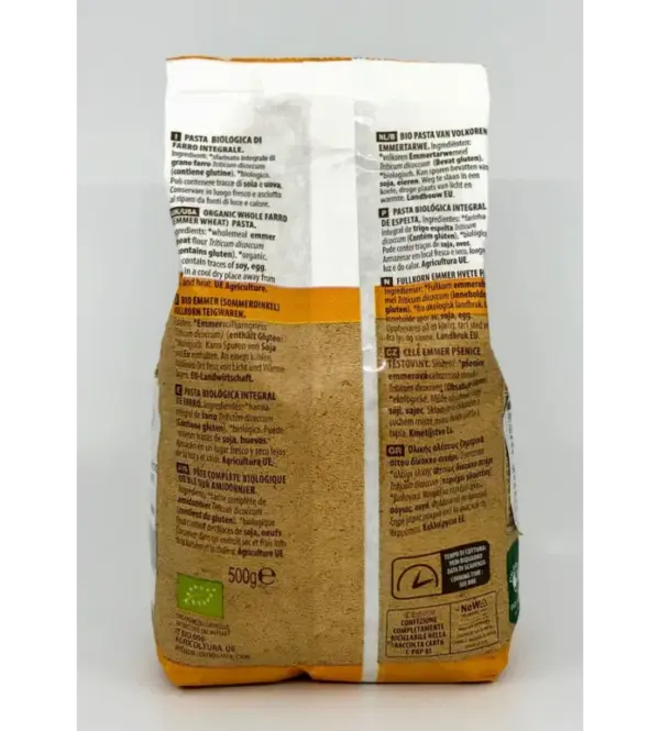 Probios Organic Whole Grain Farro Stelline Pasta 500g - Image 2
