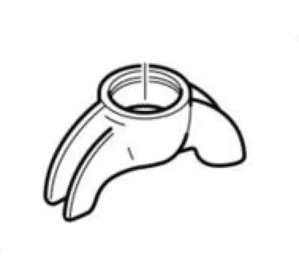 Rancilio 2 Cup Coffee Spout Replacement Part 20112111 - Image 3