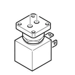 Rancilio Silvia 3-Way Solenoid Valve 120V 50Hz Replacement Part