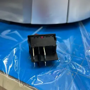 Red Power Switch - Durable On/Off Control for Electronics