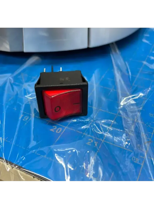 Red Power Switch - Durable On/Off Control for Electronics - Image 2