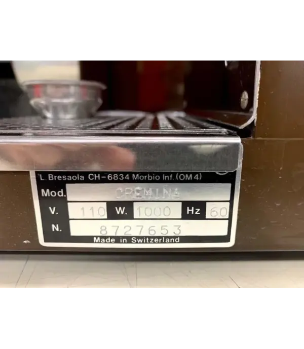 Refurbished Cremina 1987 Classic Lever Espresso Machine - Free Shipping - Image 5
