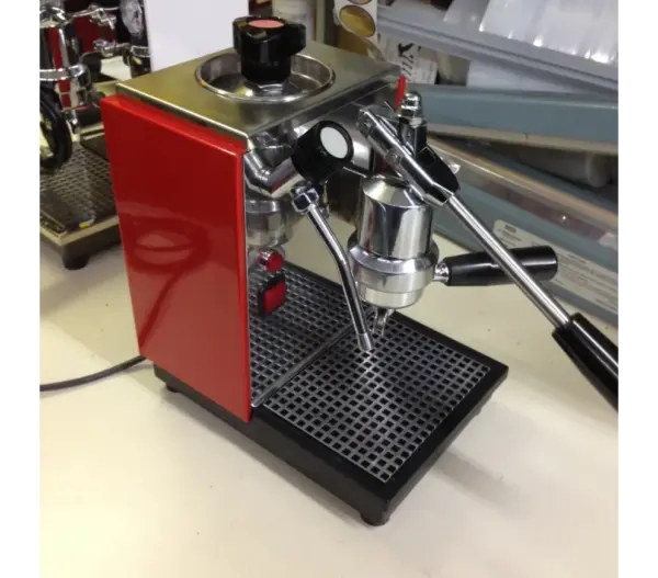 Refurbished Olympia Cremina Lever Espresso Machine Red 120v - Image 2
