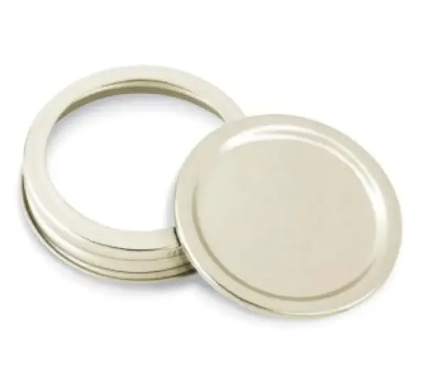 Regular-Mouth Canning Lids and Bands, 12 Pack Loose