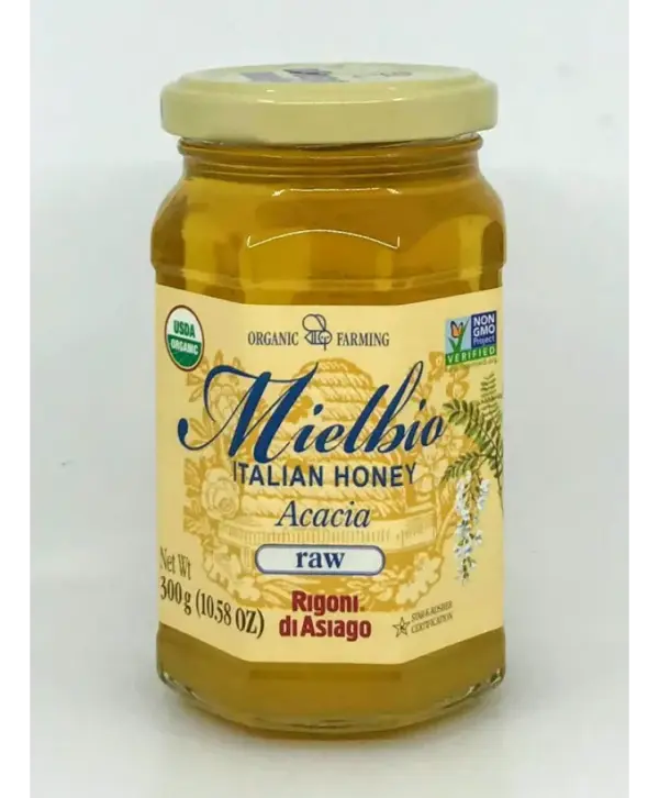 Rigoni Mielbio Organic Acacia Raw Honey 300g