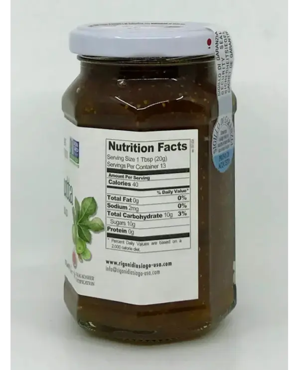 Rigoni Organic Fig Spread Fior Di Frutta 260g - Image 2