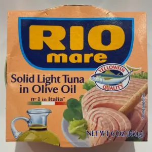 Rio Mare Light Tuna in Olive Oil - 160g Can, High Protein Meal