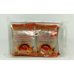 Rivetti Gluten Free Apricot Crostantina Biscuits - 6 Pack (45g Each) Dairy Free