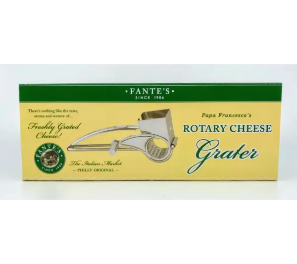 Rotary Cheese Grater by Fante's - Easy Clean Design - Image 2
