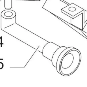Saeco Brew Group Pipe 9161.372 Replacement Part for Coffee Machines