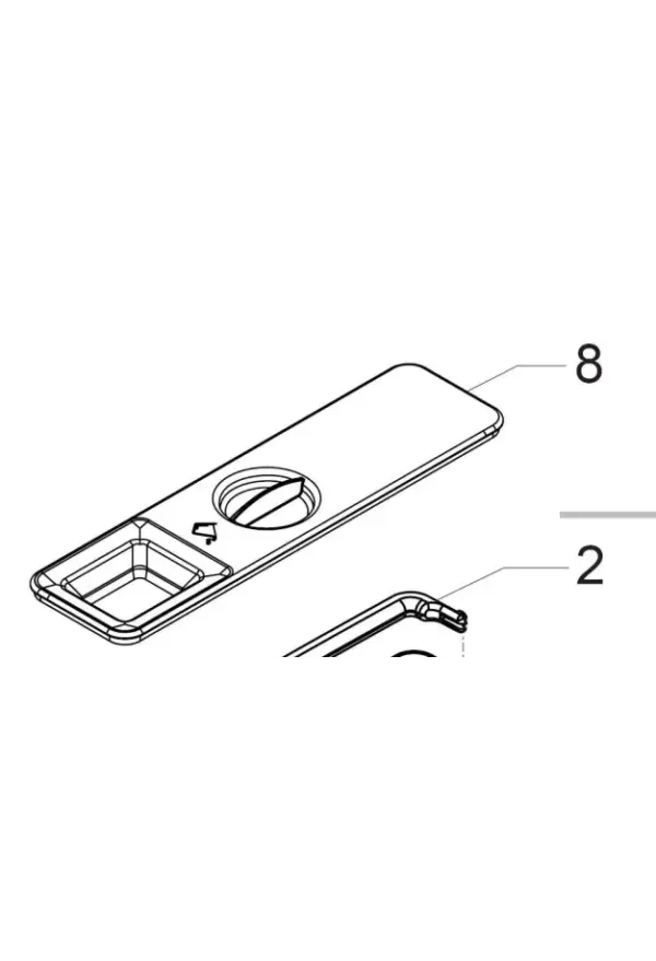 Saeco Gray Water Container Lid Replacement 11022127