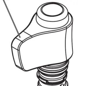 Saeco Odea Talea Replacement Handle Grip 11007194