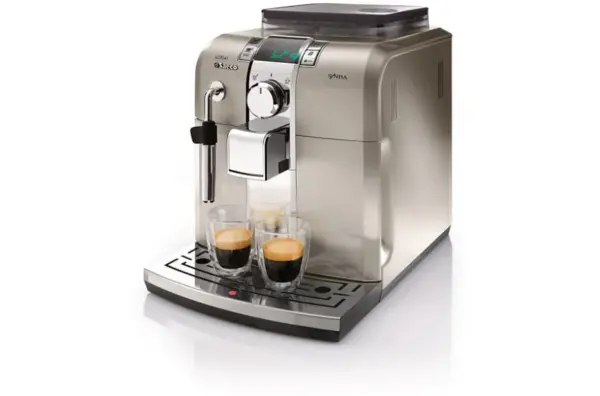 Saeco Syntia Stainless Steel Espresso Machine with Milk Frother - Image 2