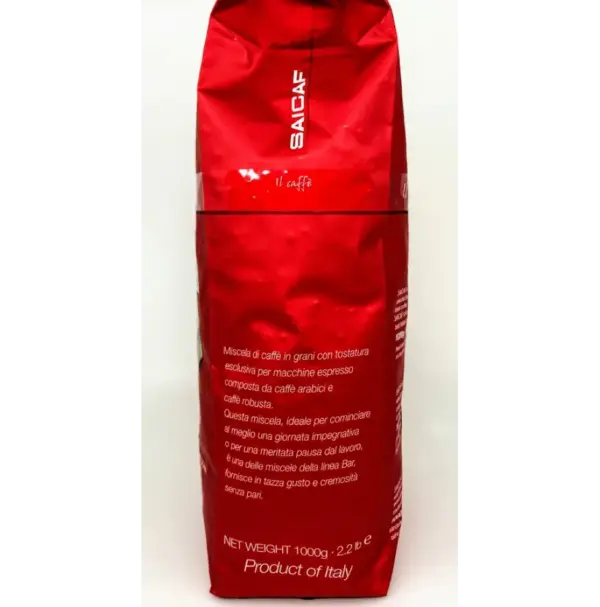 Saicaf Premium Espresso Whole Beans - Bar Blend Coffee 1kg Bag - Image 2