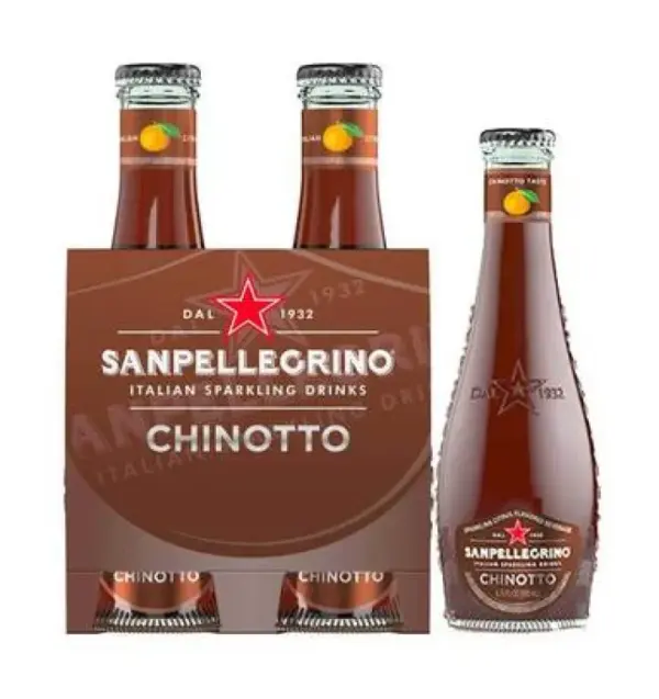 San Pellegrino Chinotto Italian Sparkling Drink 4-Pack
