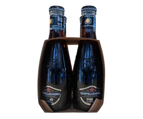 San Pellegrino Chinotto Soda 4-Pack - Italian Citrus Drink
