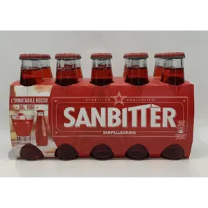 San Pellegrino San Bitter Red Aperitif 10 Can Case