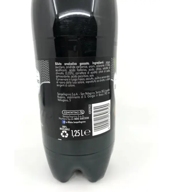 San Pellegrino Sparkling Water Chino 1.25L Bottle - Image 3