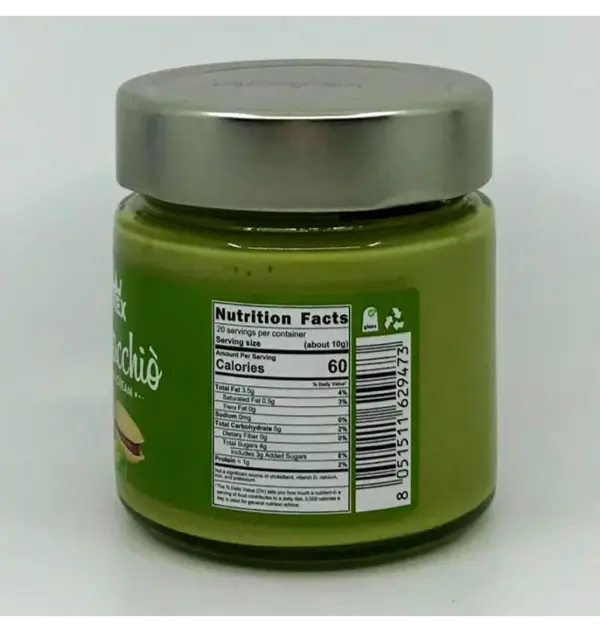Sanniti DOP Pistachio Spread Cream 190g - Image 2