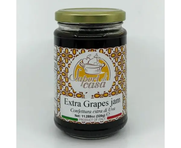 Sapori di Casa Grape Jam 320g - Natural Fruit Spread