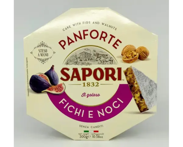Sapori Panforte with Figs & Walnuts - Italian Dessert 300g - Image 2