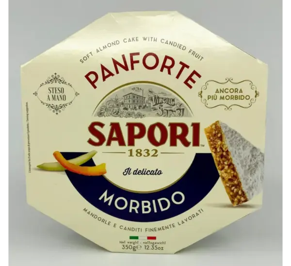 Sapori Soft Panforte Morbido Italian Fruitcake 350g