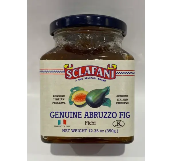 Sclafani Italian Abbruzzo Fig Jam Preserve 350g