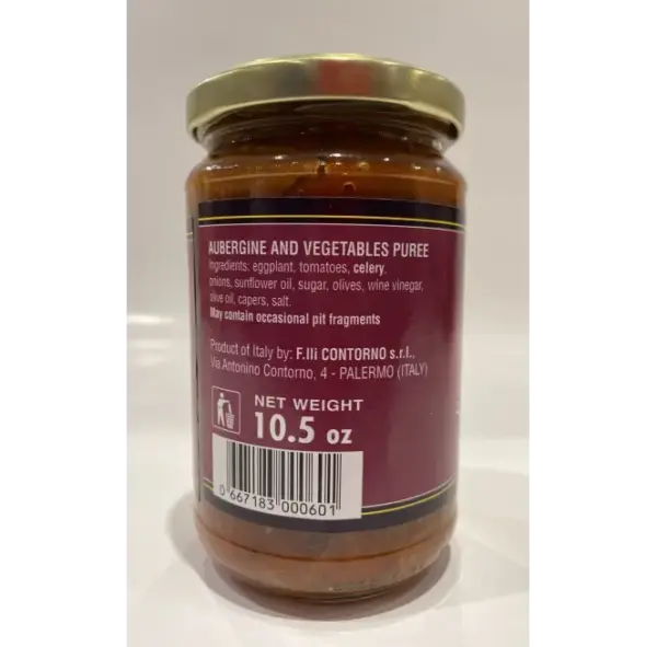 Sicilian Eggplant Caponata - Authentic Italian Antipasto, 300g - Image 2