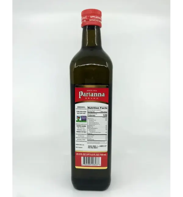 Sicilian Extra Virgin Olive Oil 750ml - Partanna