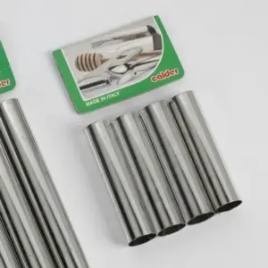 Small Cannoli Tubes - Calder V121S for Perfect Italian Pastries