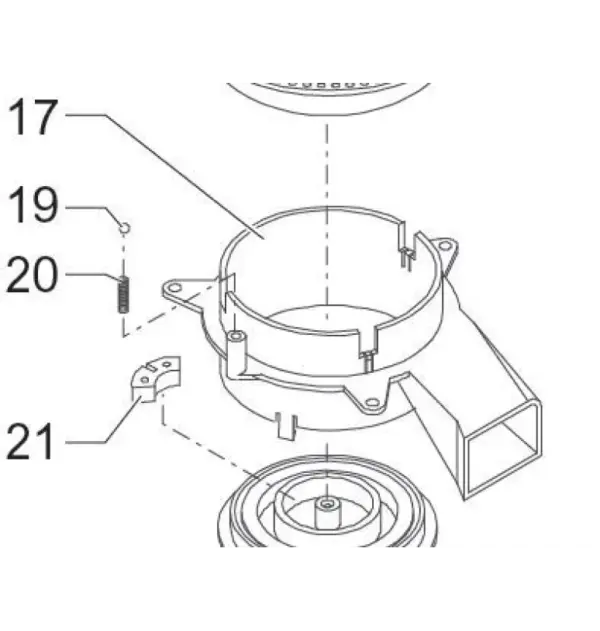 Smart Grinder Support Chute System
