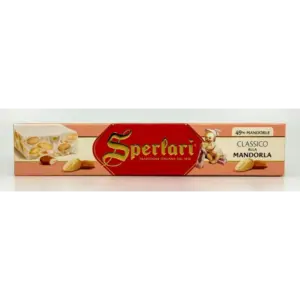 Sperlari Classic Almond Torrone Italian Nougat 150g Bar