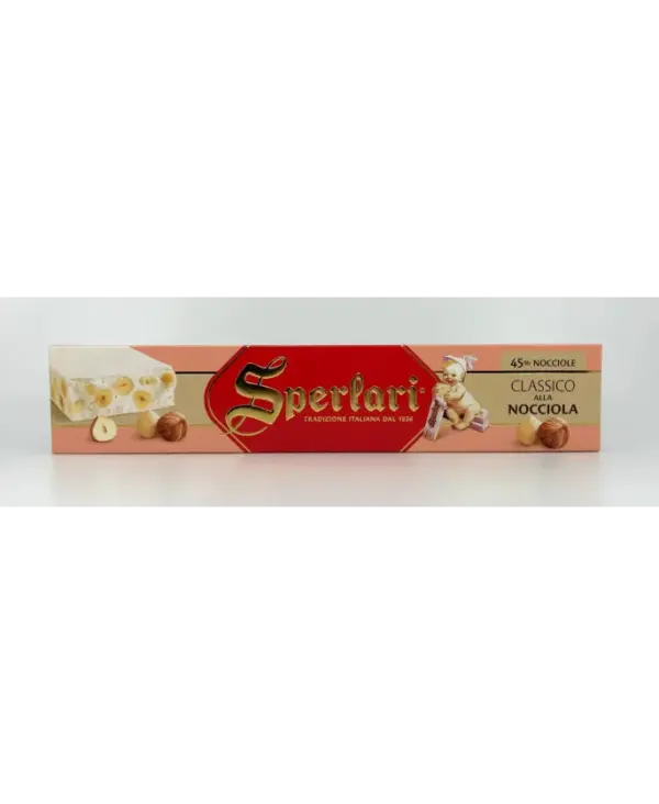 Sperlari Classic Hazelnut Torrone Italian Nougat 250g