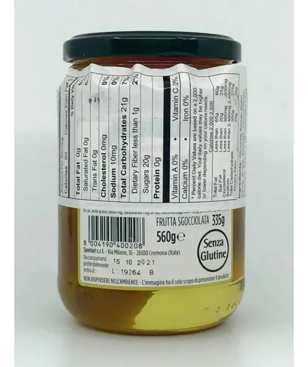 Sperlari Italian Sweet Mustard Glass Jar 560g