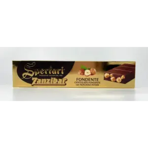 Sperlari Zanzibar Dark Chocolate Hazelnut Torrone 250g Bar
