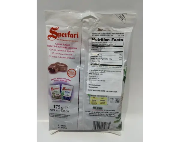 Sperrari Lyzia Soft Fruit Candy Bag 175g/6oz Pack