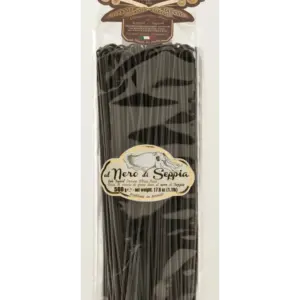 Squid Ink Spaghetti Al Nero di Seppia Pasta 500g - La Fabbrica