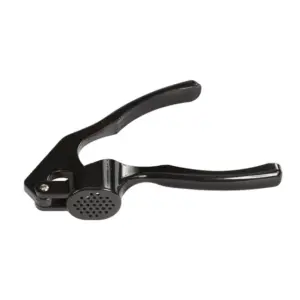 Stainless Steel Garlic Press Black Easy Clean