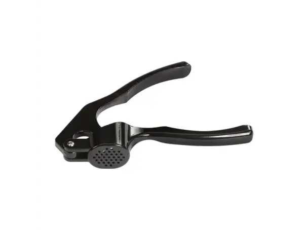 Stainless Steel Garlic Press Black Easy Clean