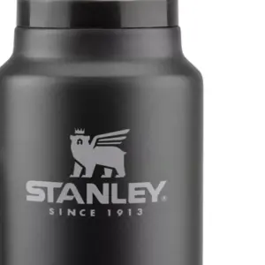 Stanley Classic 48oz Water Bottle - Insulated Black Steel