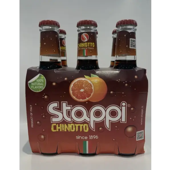 Stappi Chinotto Italian Soda - 6 Pack Glass Bottles - Image 3
