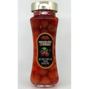 Toschi Cherries in Liquor Preserves - 470ml Glass Jar