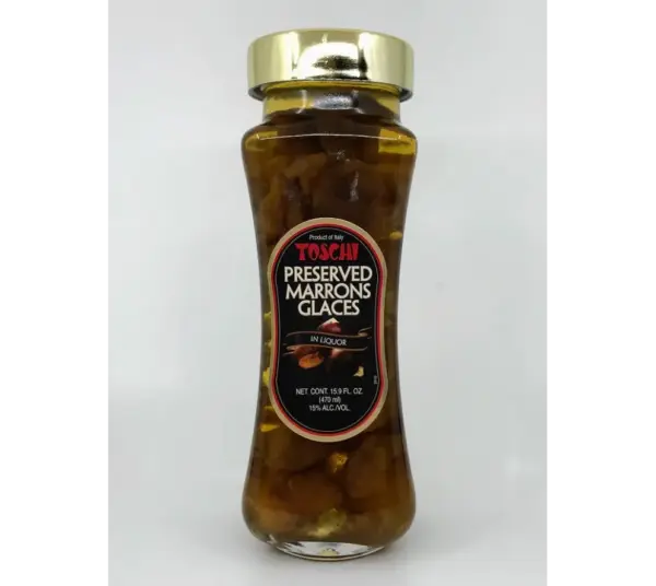 Toschi Marron Glace Candied Chestnuts in Modi Jar Net Wt.21.5oz - Image 2