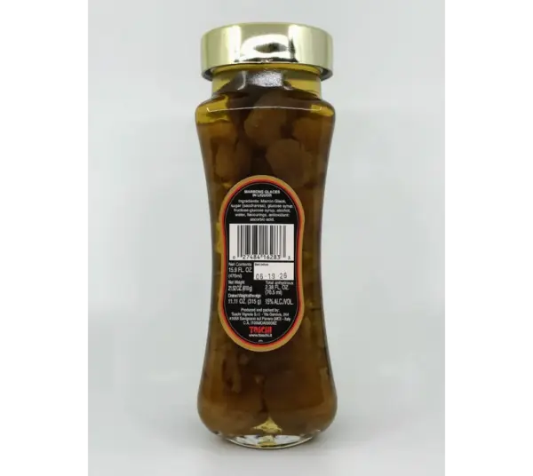 Toschi Marron Glace Candied Chestnuts in Modi Jar Net Wt.21.5oz