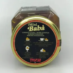 Toschi Mini Baba Al Limoncello 400g Italian Lemon Liqueur Cake