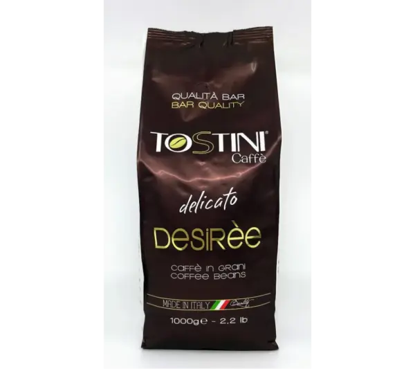 Tostini Italian Coffee Delicato Desiree Medium Roast 1kg