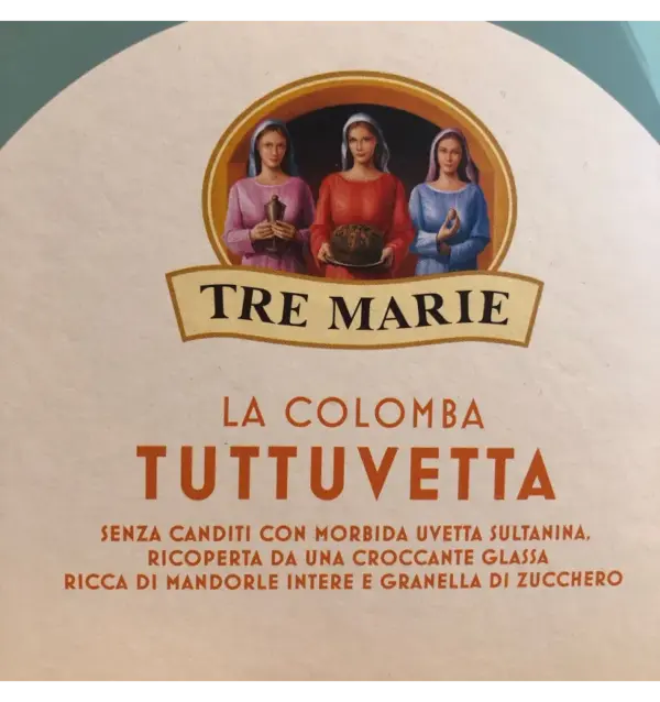Tre Marie Tuttuvetta Italian Easter Dove Cake