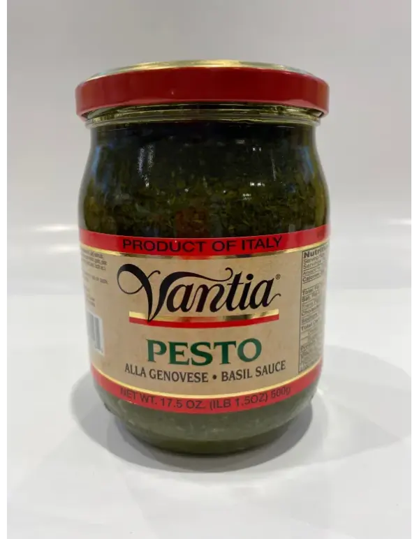 Vantia Genovese Basil Pesto Sauce 17.5 oz - Image 3